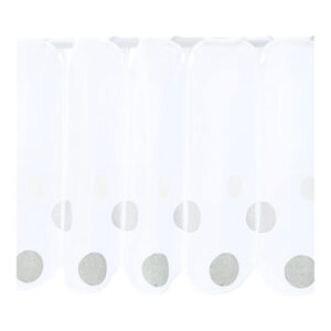 Kurzgardine bestickt