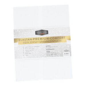 Jerseyleintuch mit Elastan