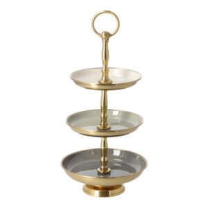 Etagere aus rostfreiem Stahl