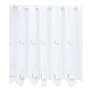 Kurzgardine bestickt