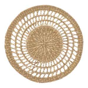 Tischset rund Grasgeflecht